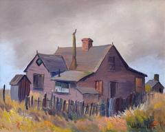 Mendocino Homestead, paysage de Californie du Nord vintage des années 1970