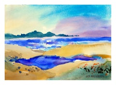 Sand Dunes Seascape