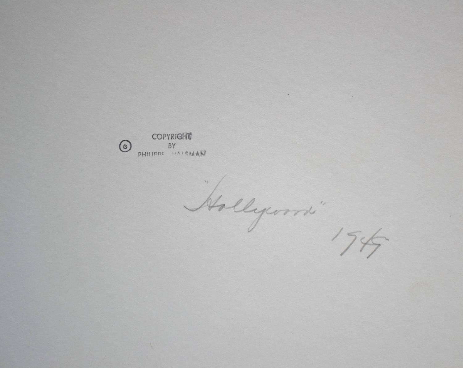 Philippe Halsman - Ballerina Enrica Soma, Hollywood, 1949 For Sale at