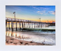 Capitola Sunrise Seascape Color Photograph