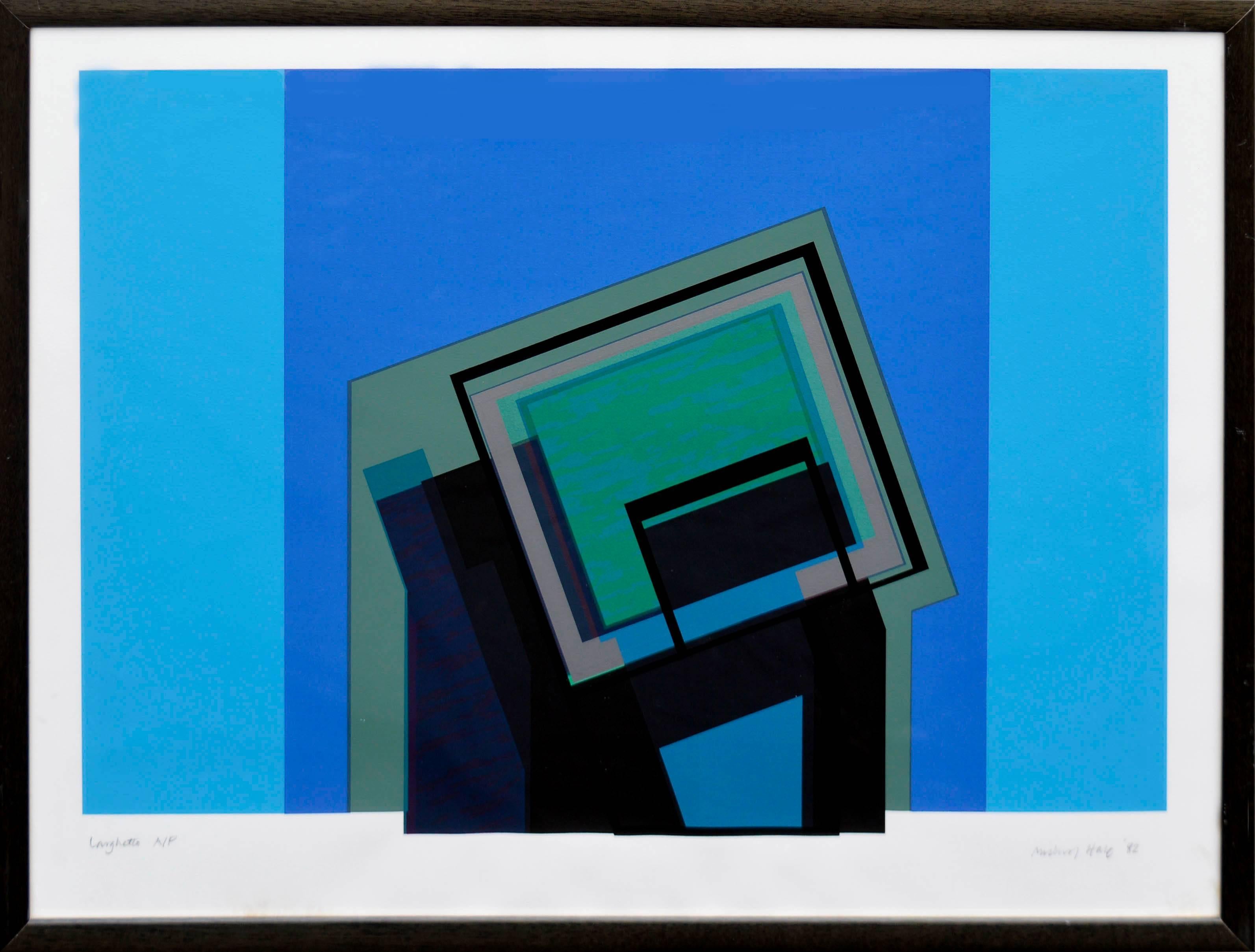Michael Hale Abstract Print - Abstract Squares