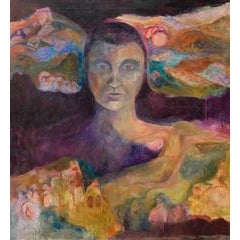 Woman of the Earth, Faces Abstract 5