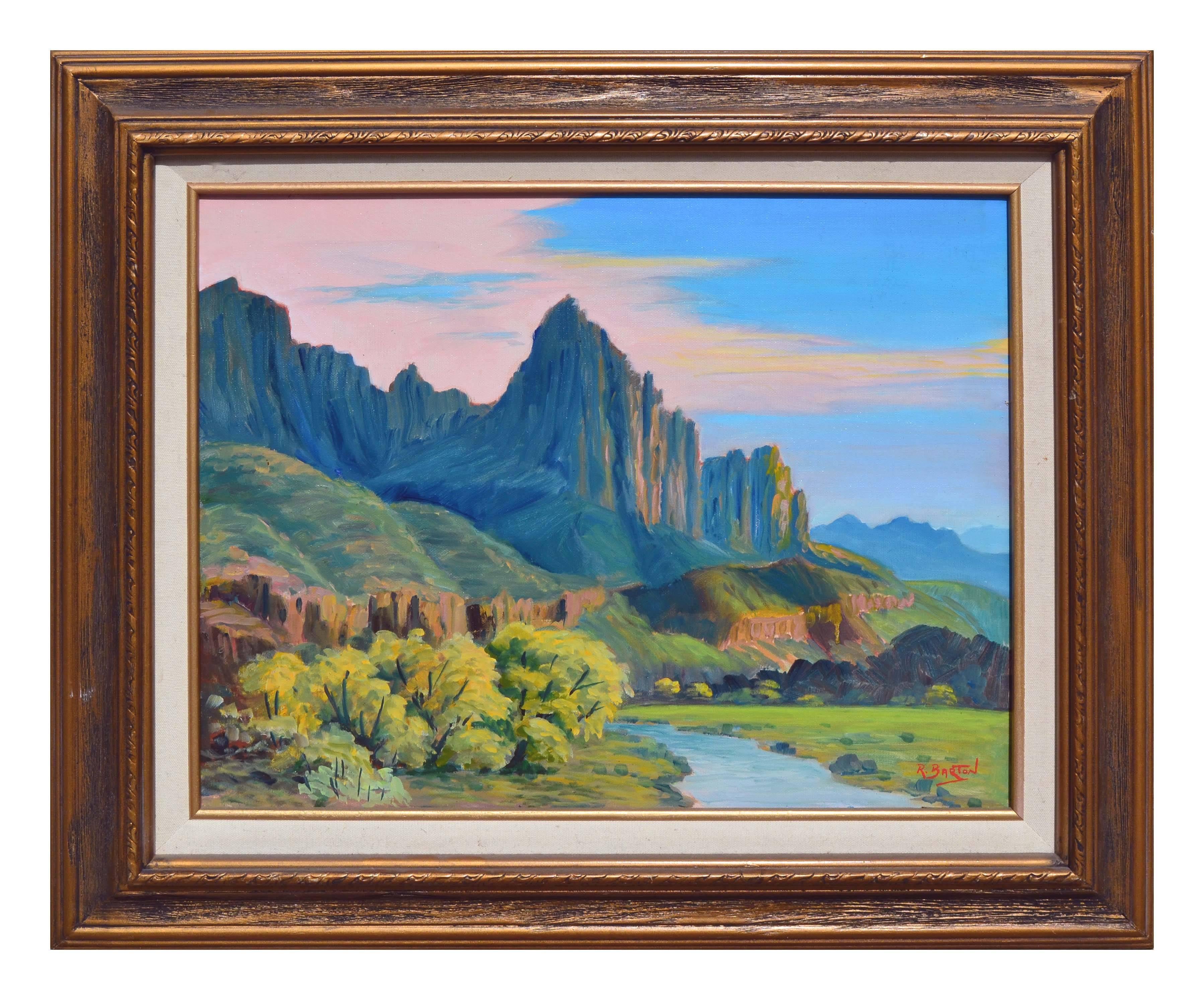 Ray Barton Landscape Painting - Kings Canyon Pinnacles California