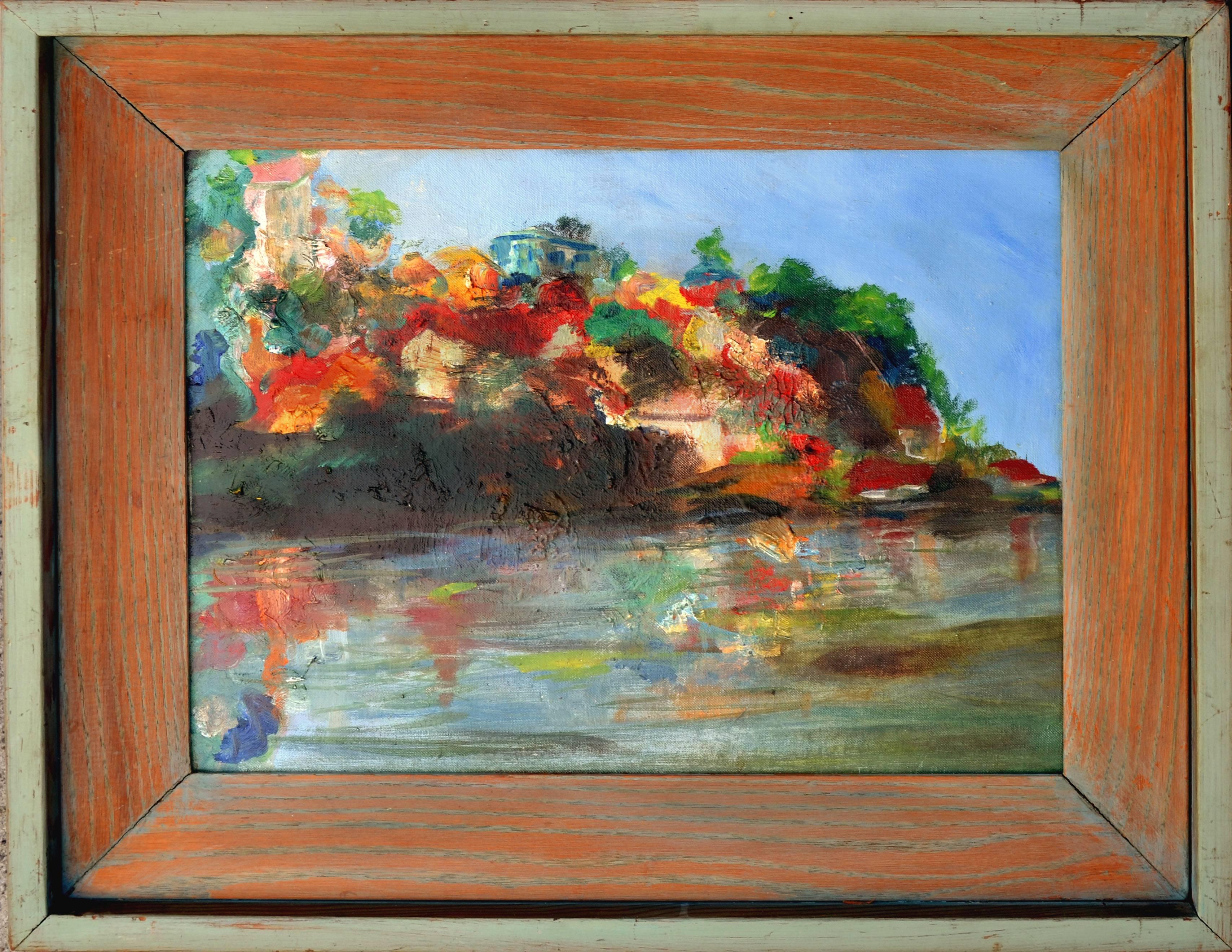 Unknown Landscape Painting - Angel Island, San Francisco