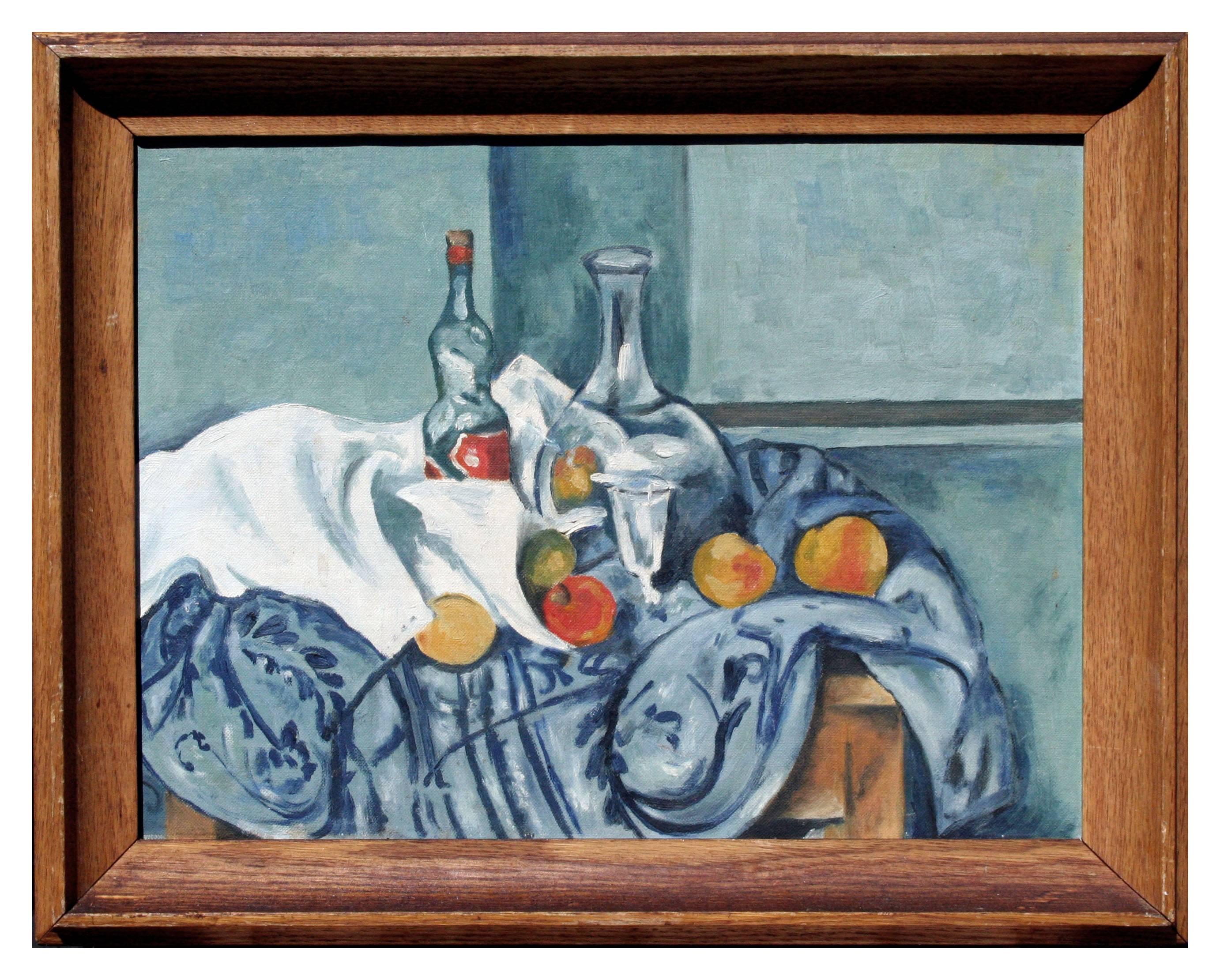 Unknown Interior Painting - Still Life, Style of Cezanne