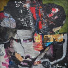 Vintage Bay Area Figurative Movement -- "Napoleon's Ambition"