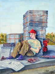 The Paper Boy and His Comics 4