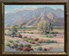 Vintage 1930s Smoke Tree Ranch Desert Landscape 