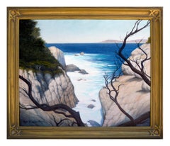 "Through the Shadows, Pt. Lobos", Monterey Seascape 