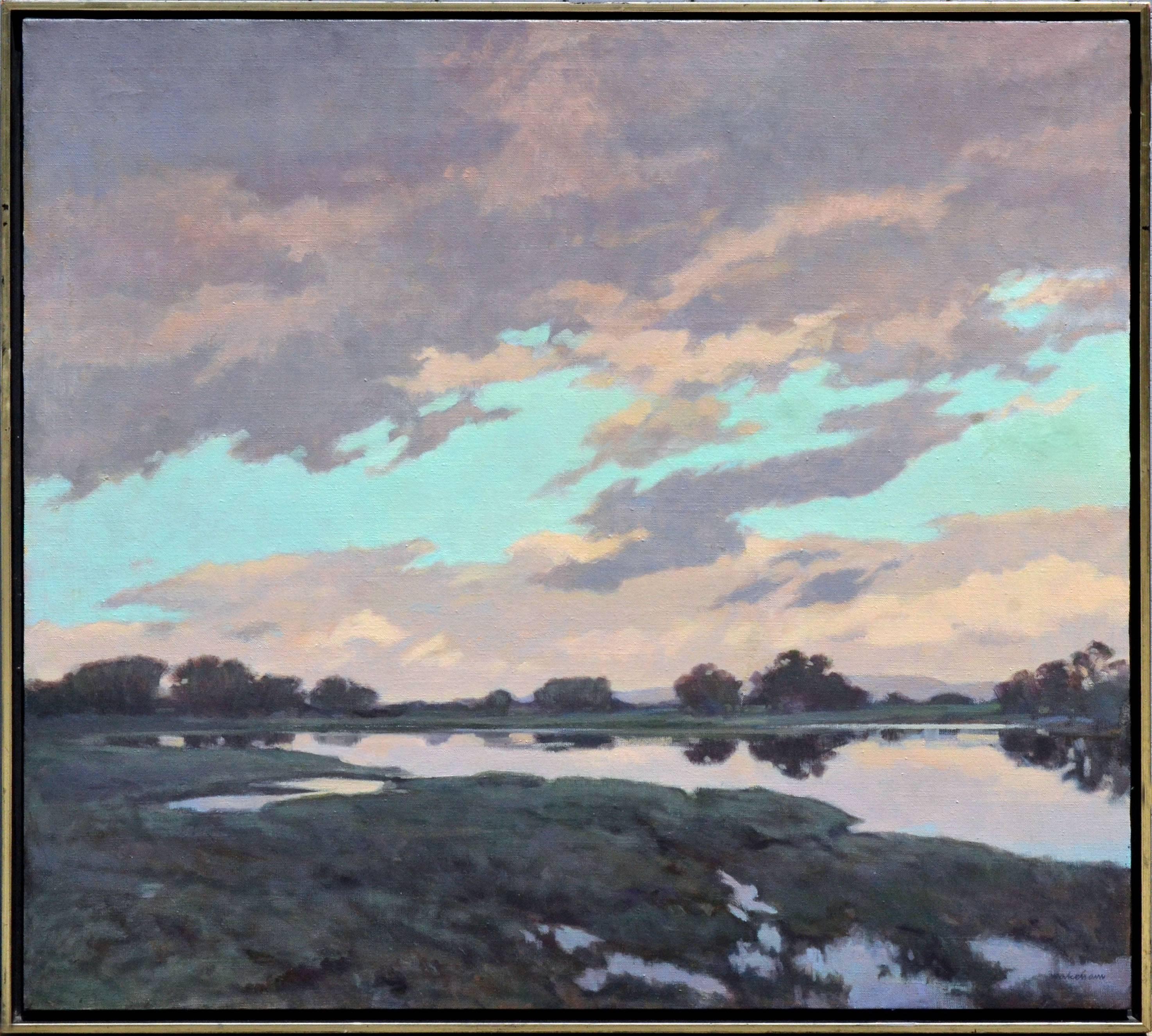 Duane A. Wakeham Landscape Painting - Early Morning Light by Duane Wakeham