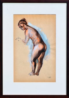 Vintage Mid Century Standing Nude