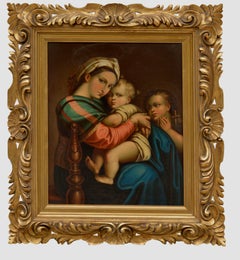 Mid-19th Century Study of Raphael's Madonna Della Seggiola