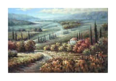Tuscan Summer at the Villa Landscape