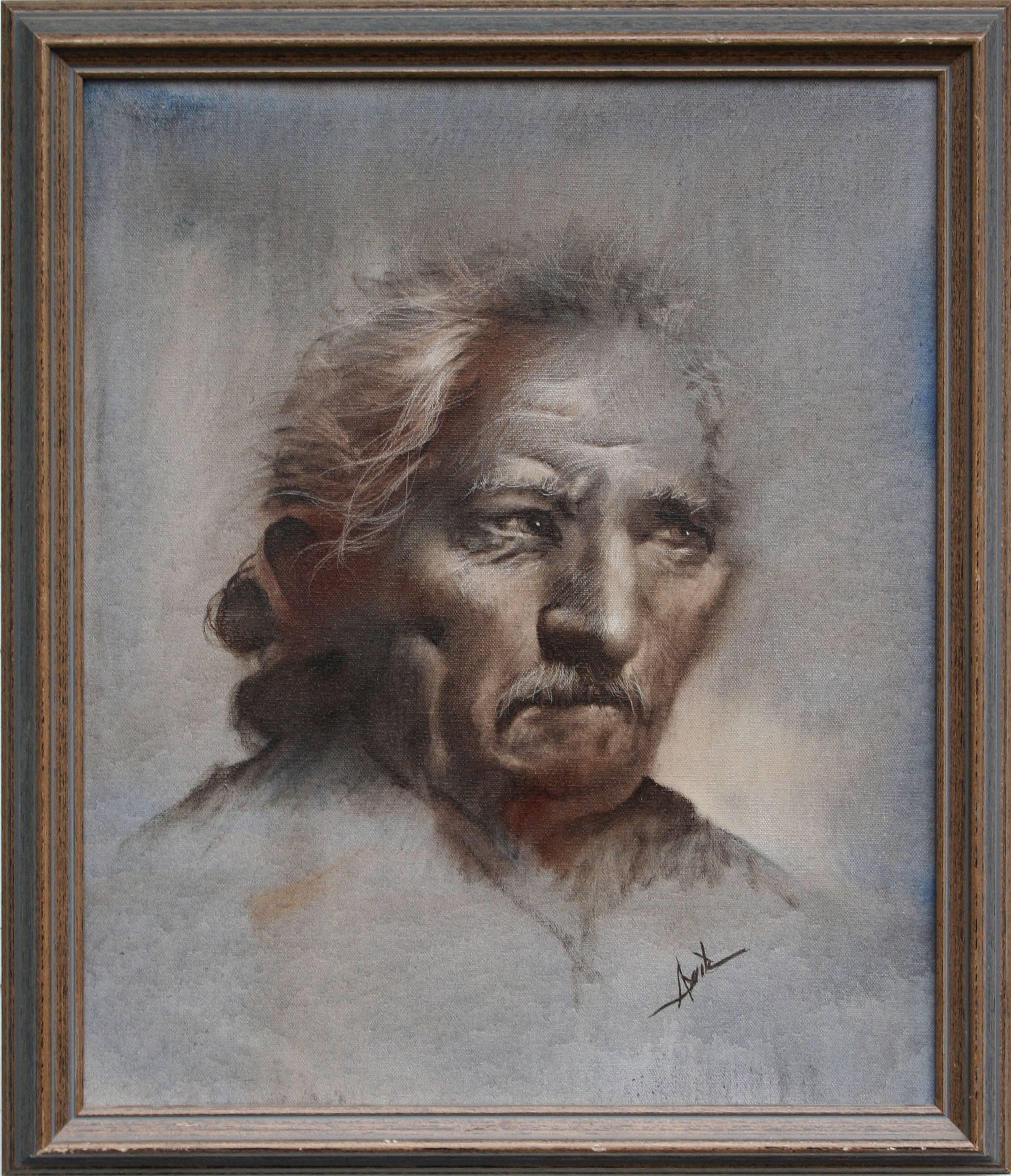 Unknown Portrait Painting - Portrait of a Man