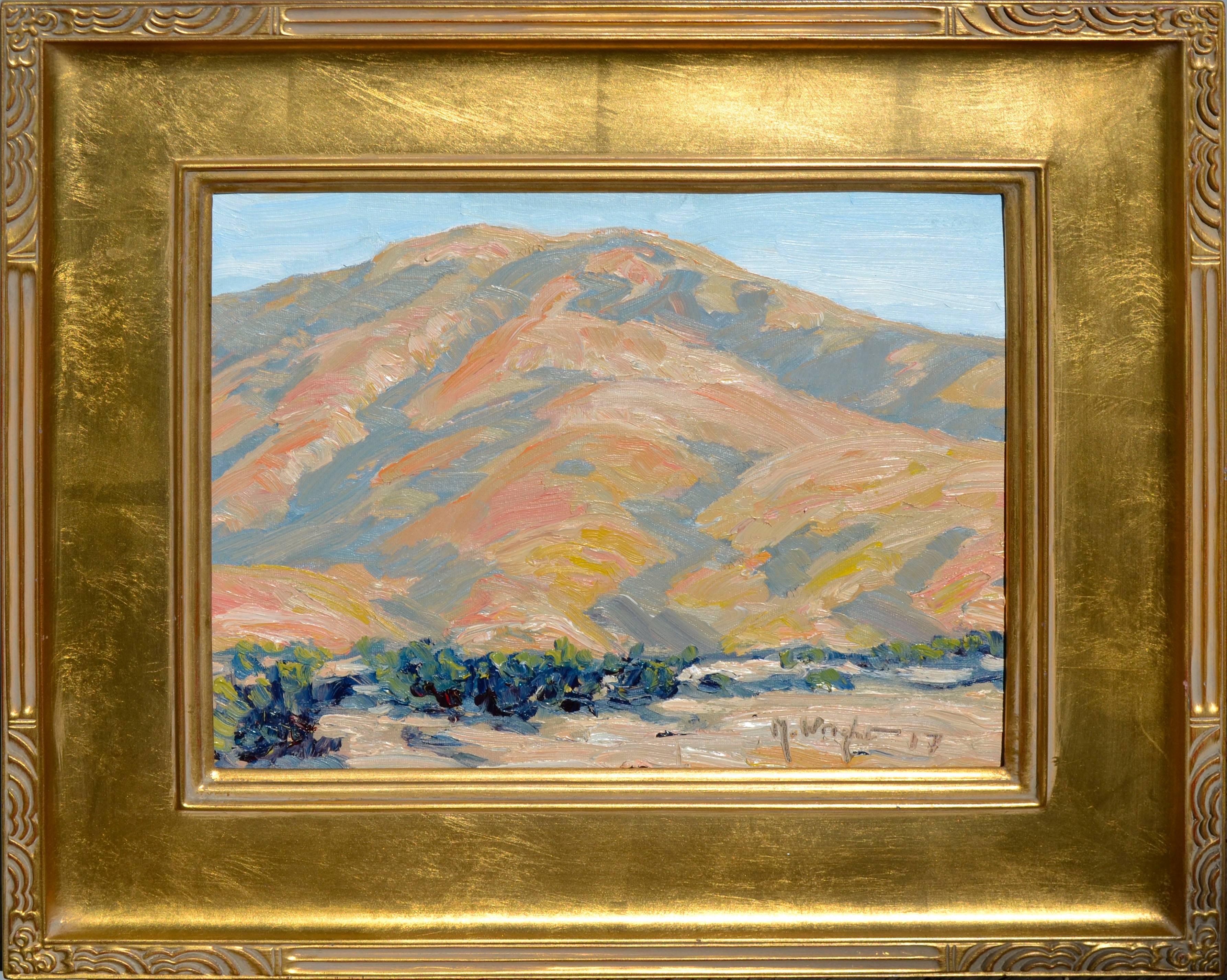Landscape Painting de Mike Wright - Paisaje al sur de San Luis Obispo, California