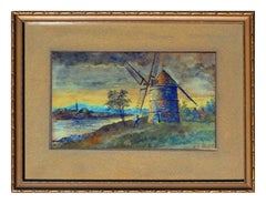 Used Inlet and Windmill Landscape