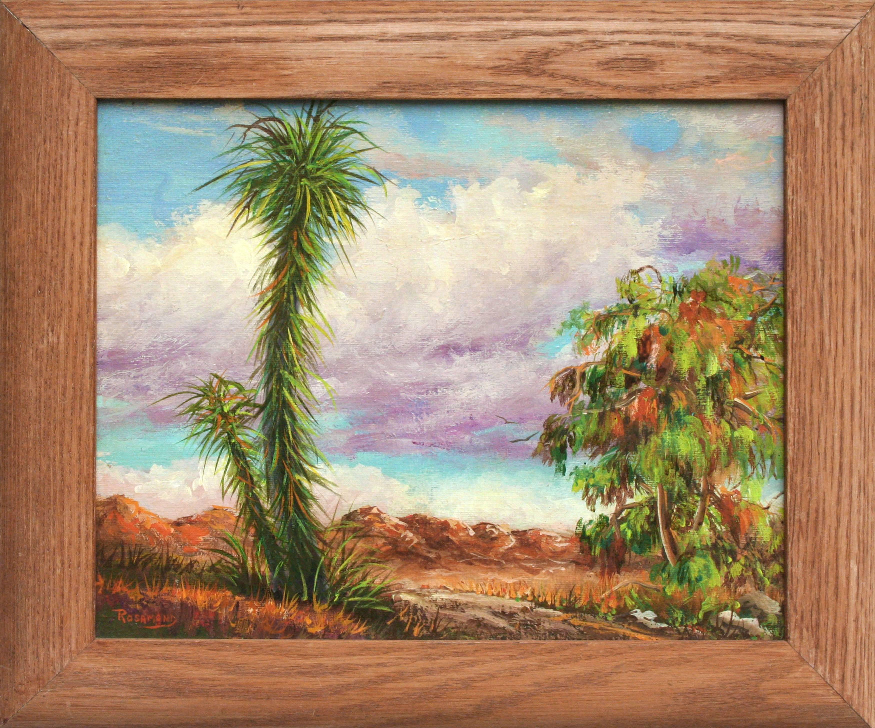 Christine Rosamond Landscape Painting - Tropical Summer