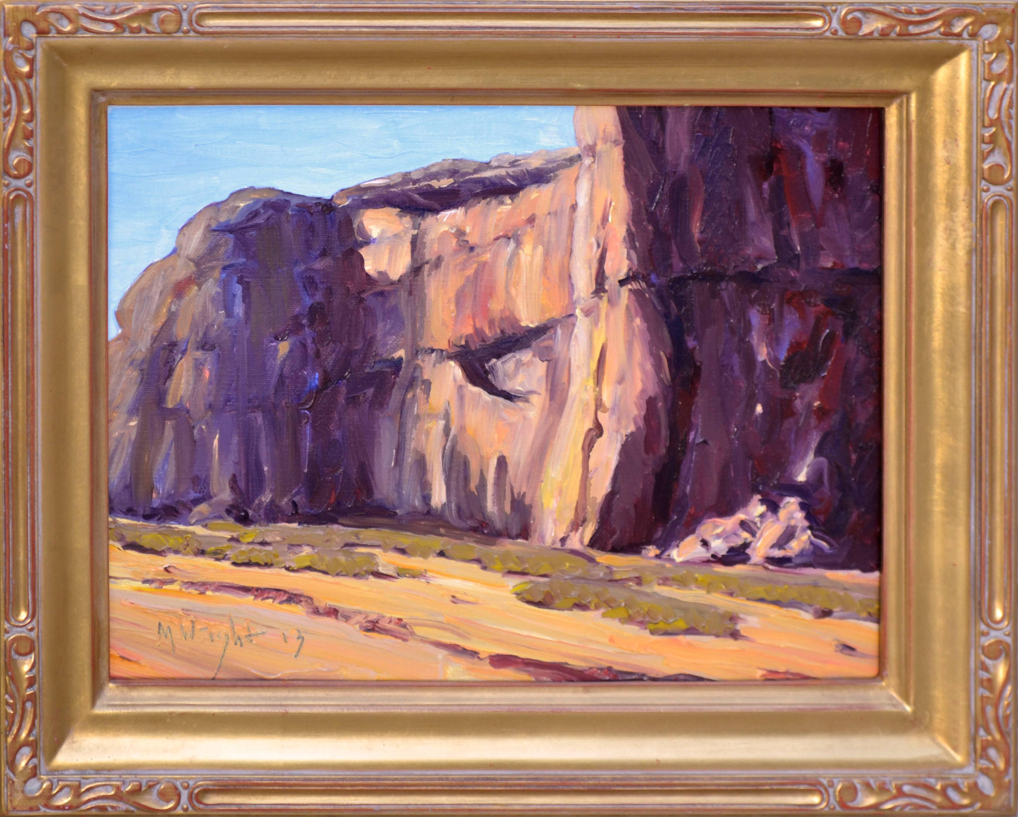 Mike Wright Landscape Painting - Utah Desert Landscape -- Capitol Reef National Park
