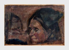 Antique Study of Woman