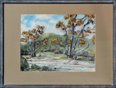 Vintage Mid Century Southern California Landscape