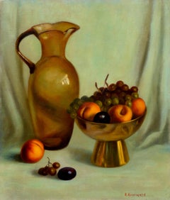 Still Life and Nectarines 