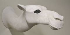White Camel Wall Mounted Sculpture