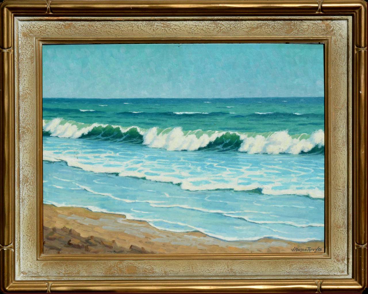 Joseph Mason Reeves, Jr. Landscape Painting - Ocean Scene
