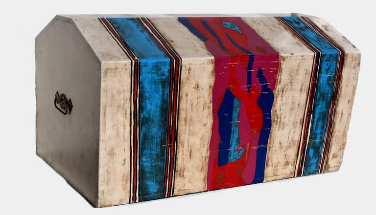 Mid-Century Southwestern Box Sculpture