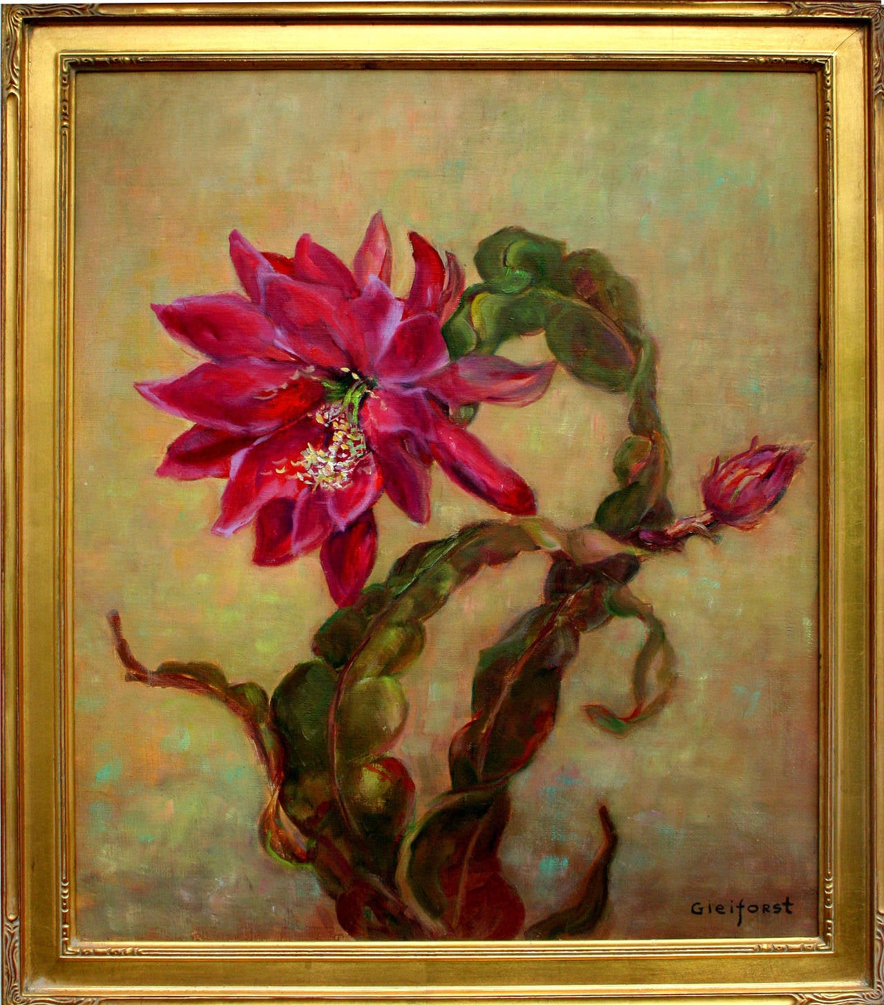 Helen Enoch Gleiforst Interior Painting - Christmas Cactus Soothing Cactus colors