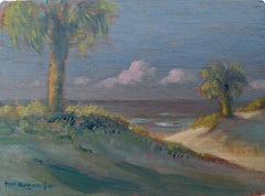 Path Through the Palms, Pensacola Florida Diminutive Landscape 