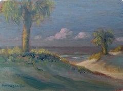 Path Through the Palms, Pensacola, Floride, paysage diminutif