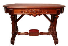 Walnut Desk Table, 1864