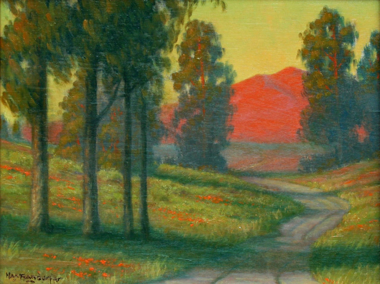 California Country - Painting by Max Flandorfer