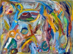 Woman in Motion - Berkeley Abstract Expressionist 