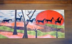 Horses on the Trail