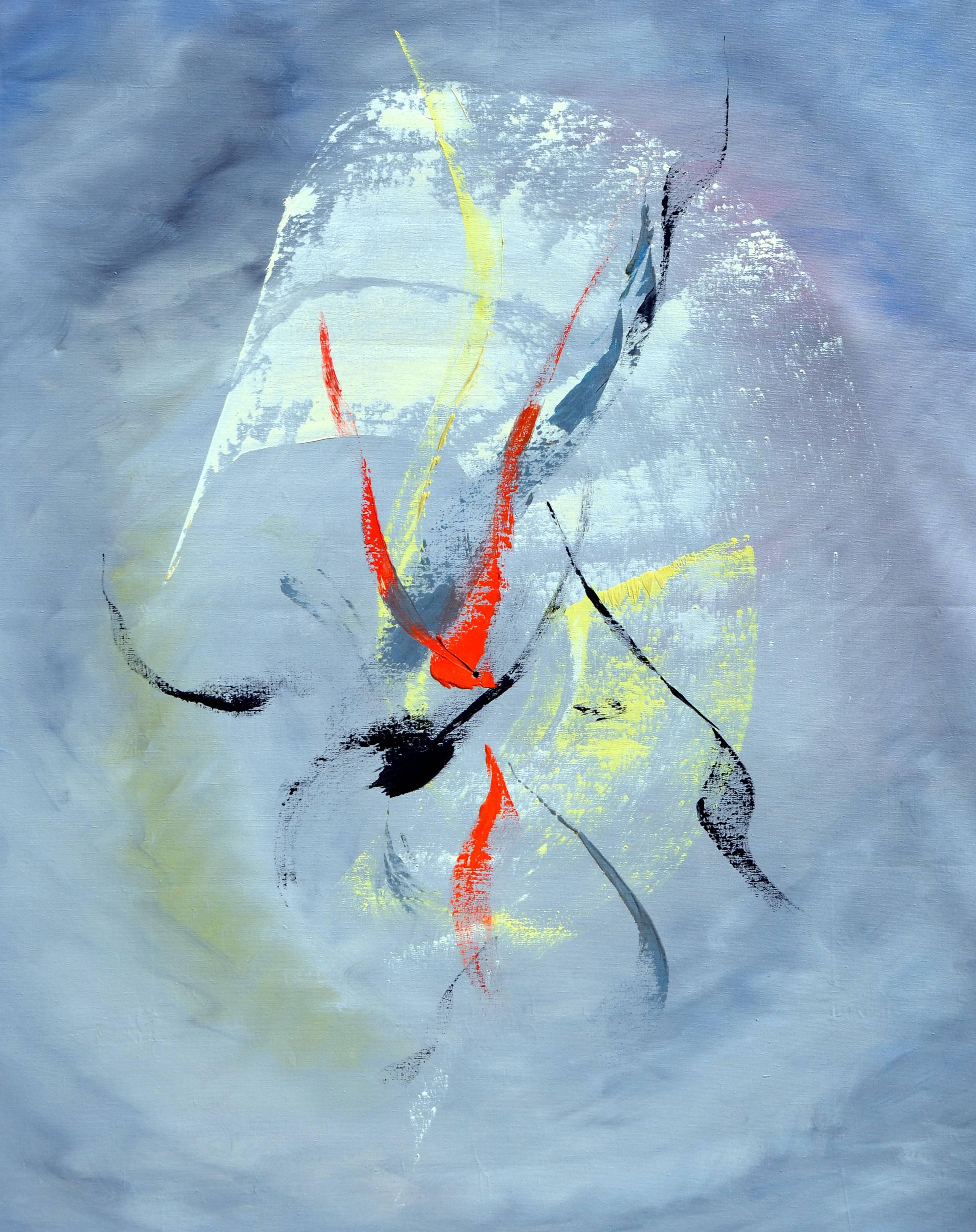 Icarus Abstract  - Painting by Marguerite Blasingame