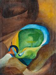 "Blend" - Mouvement de couleurs abstraite moderne du milieu du siècle dernier