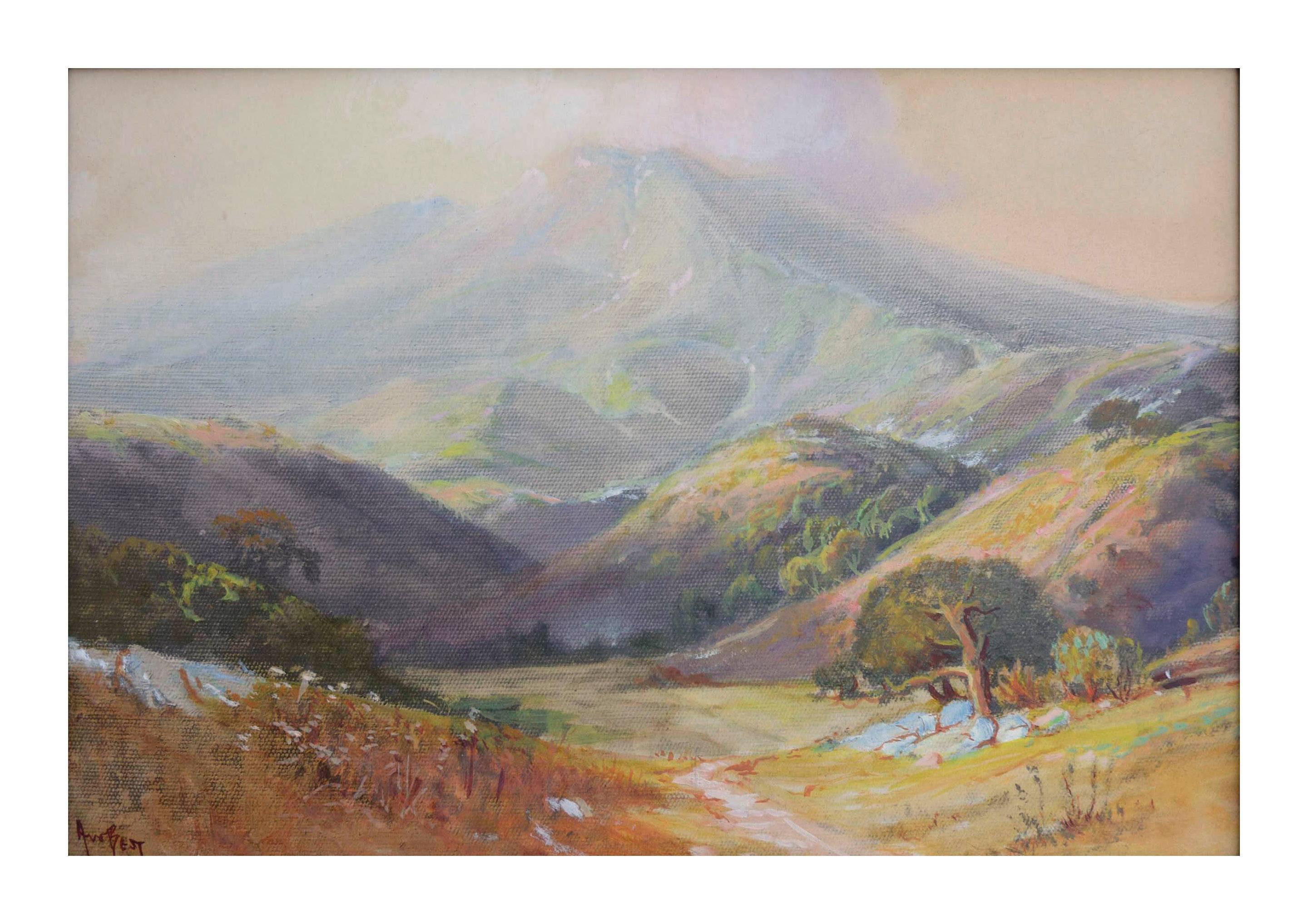Mt Tamalpais View - Painting by Arthur William Best