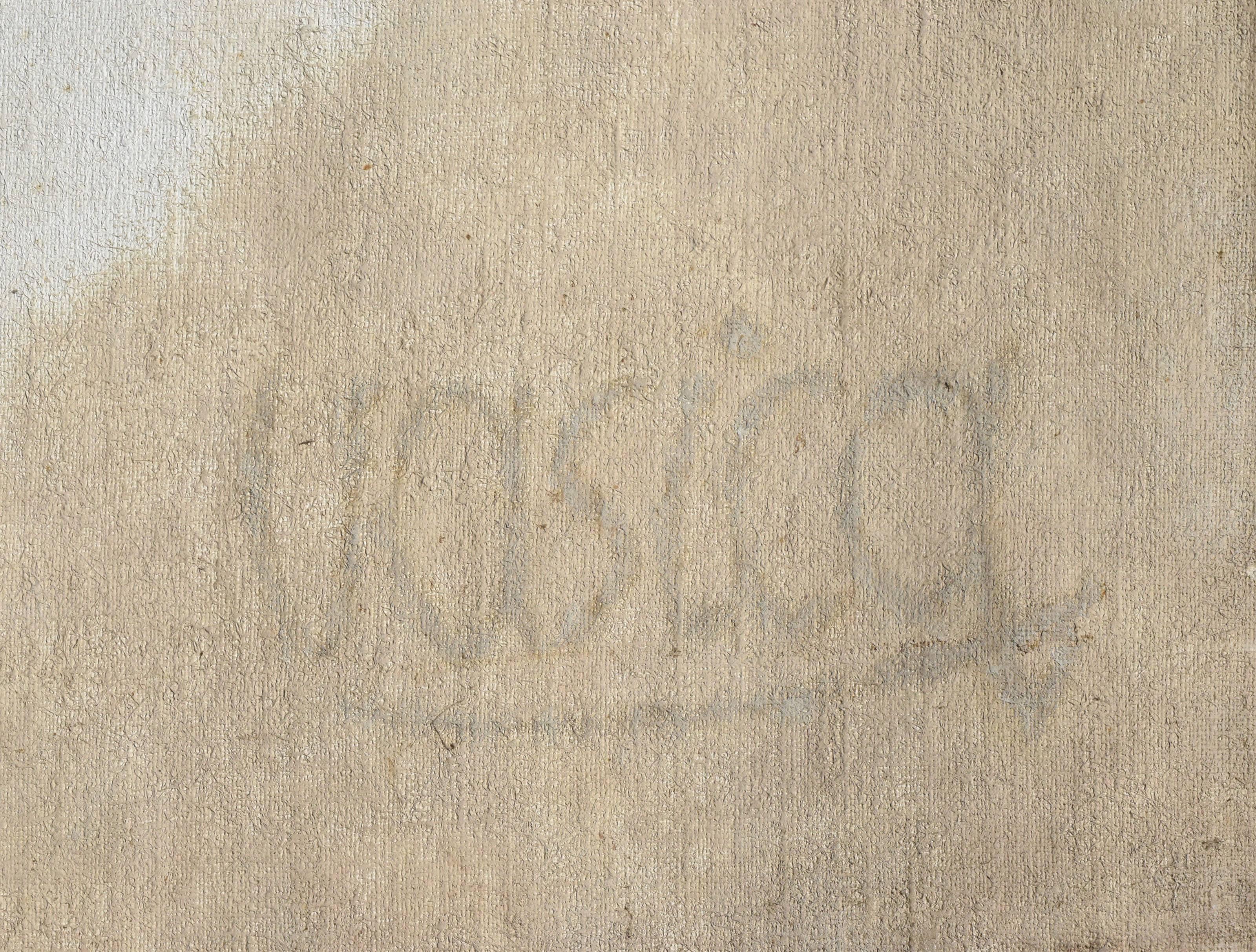 Large Scale Mid-Century Earth-tone Horizontal Abstract by Joseph Vasica For Sale 2
