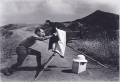 Edward Weston at Oceano Dunes by Edward Chandler Weston 1947