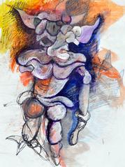 Two Faced Figurative Abstract
