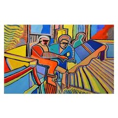 Modernist Abstract Musicians 9