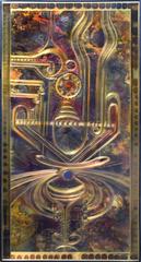 Acid Etched Bronze Abstract