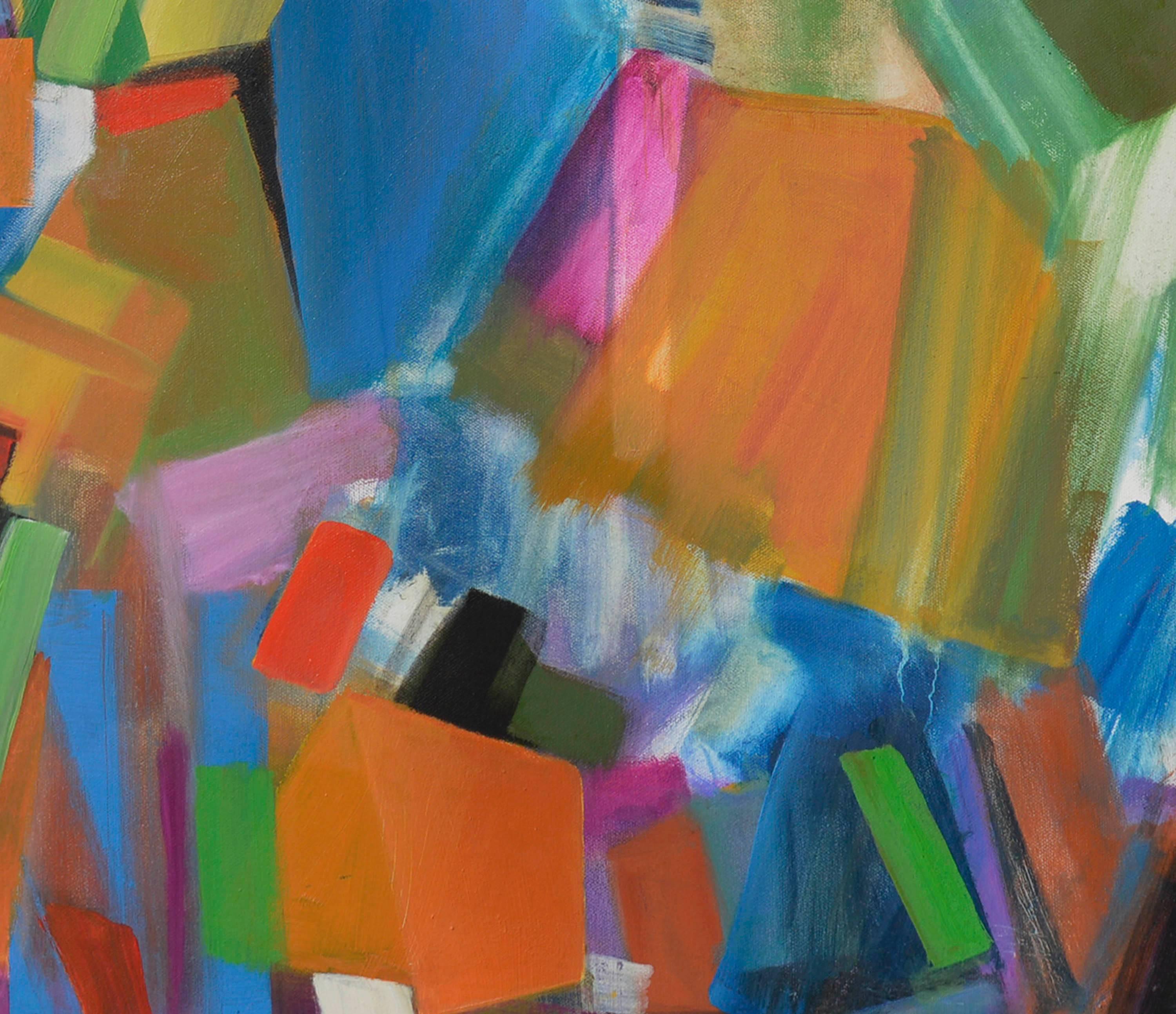Celebration Abstract - Painting by Marie Sarni