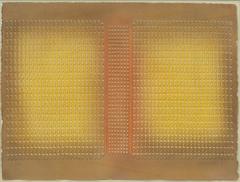 Double Sunrise Geometric Abstract