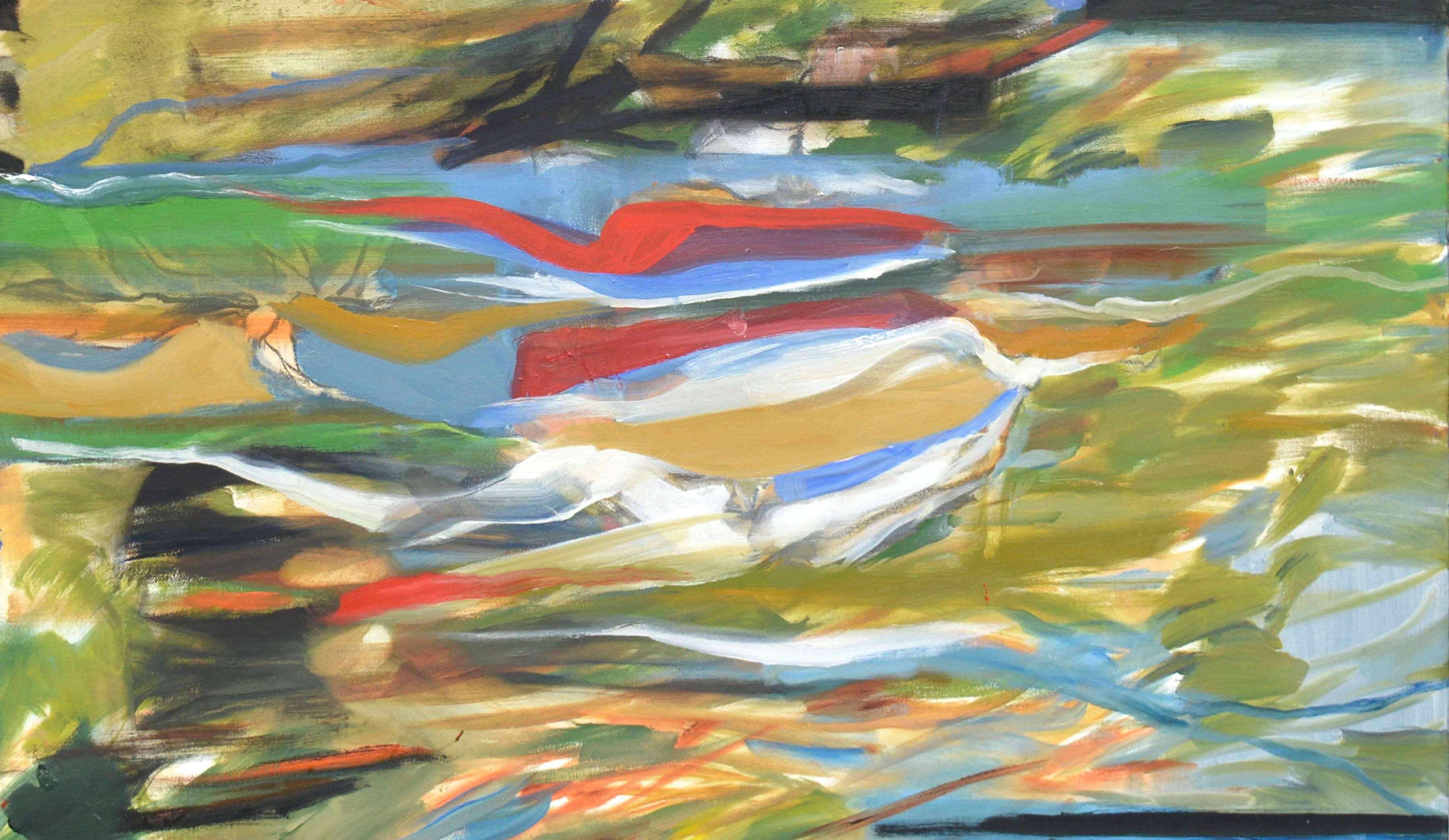 Abstract Expressionist Landscape -- 