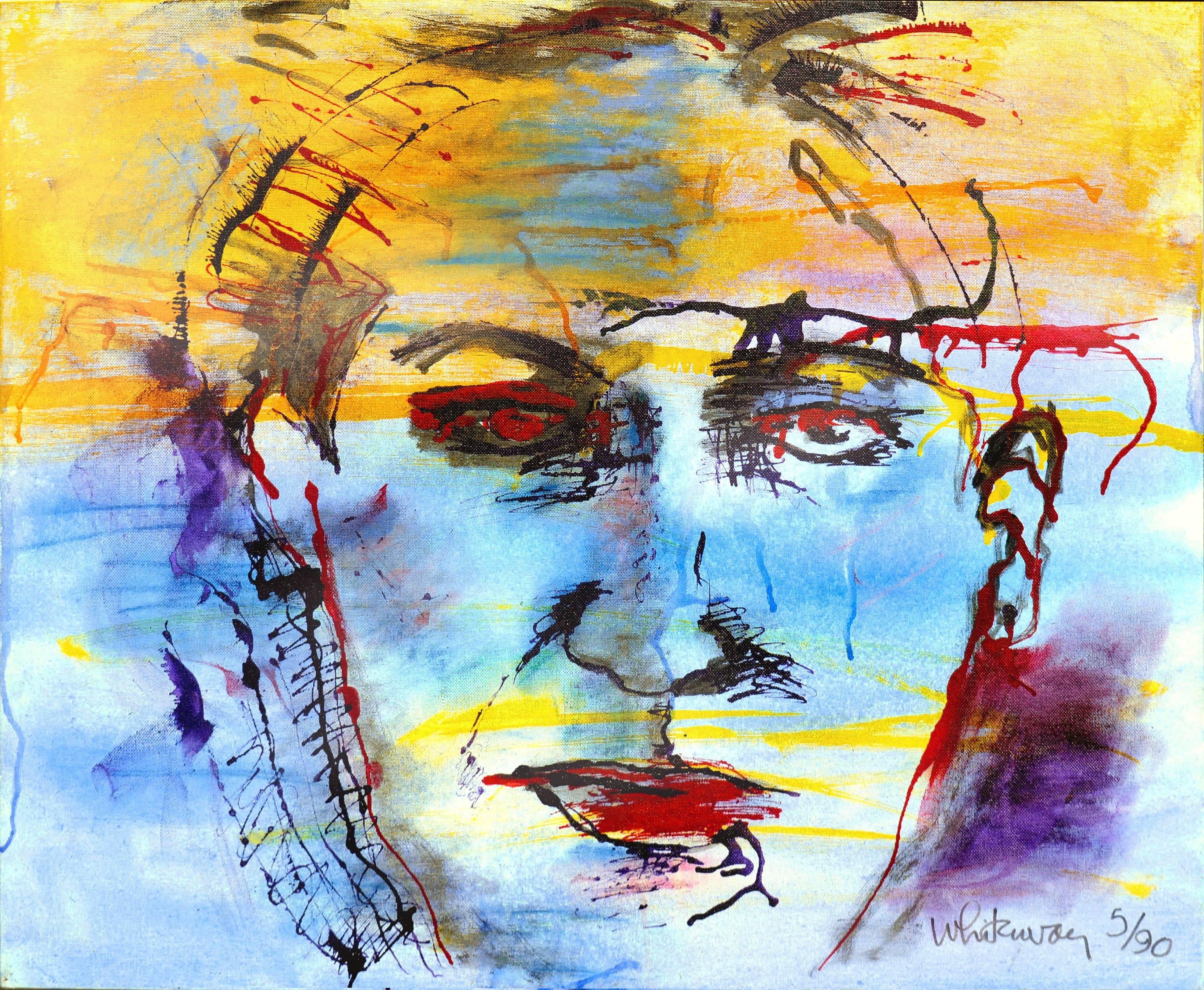 Abstracted Self Portrait by Erica Whiteway