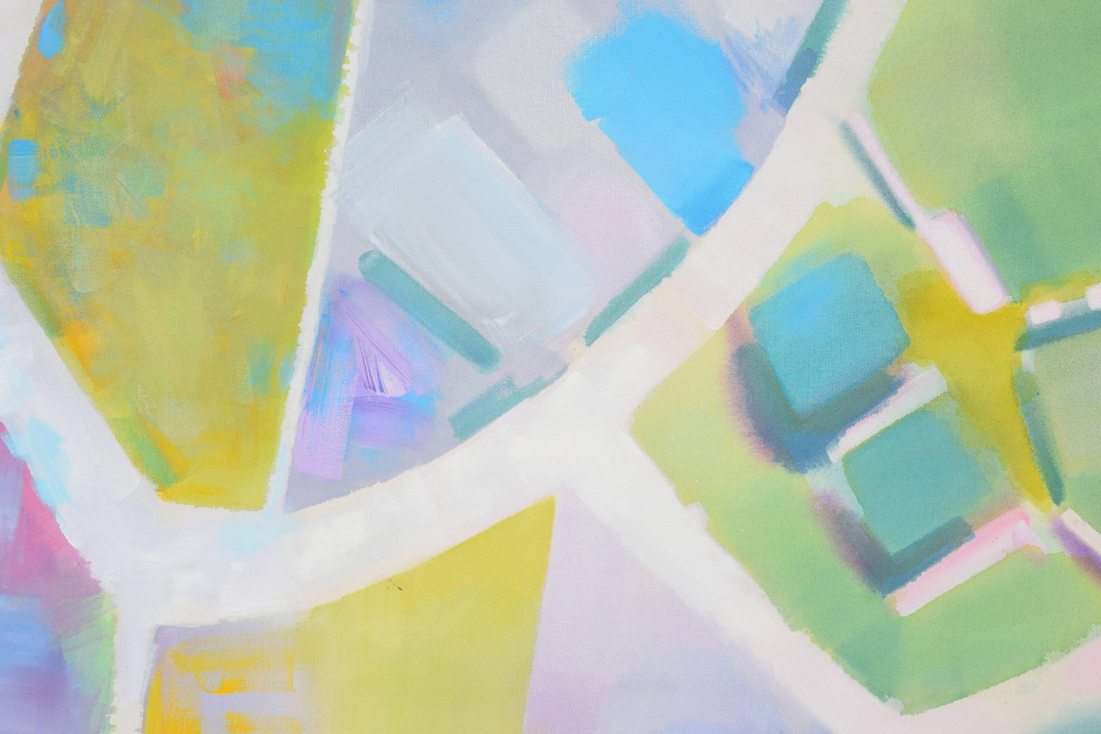 Large Scale San Francisco Bay Abstract Geometric Landscape -- 