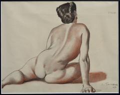 Nudestudie, Diana 1948