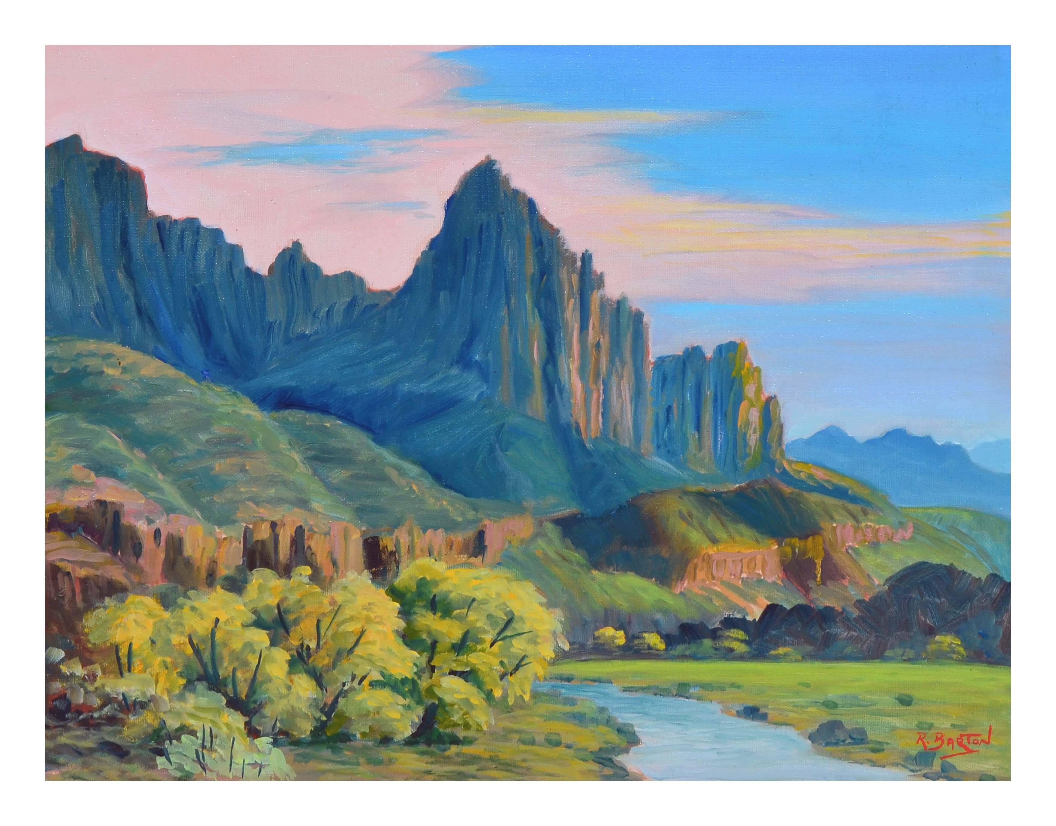 Kings Canyon Pinnacles California - Painting by Ray Barton